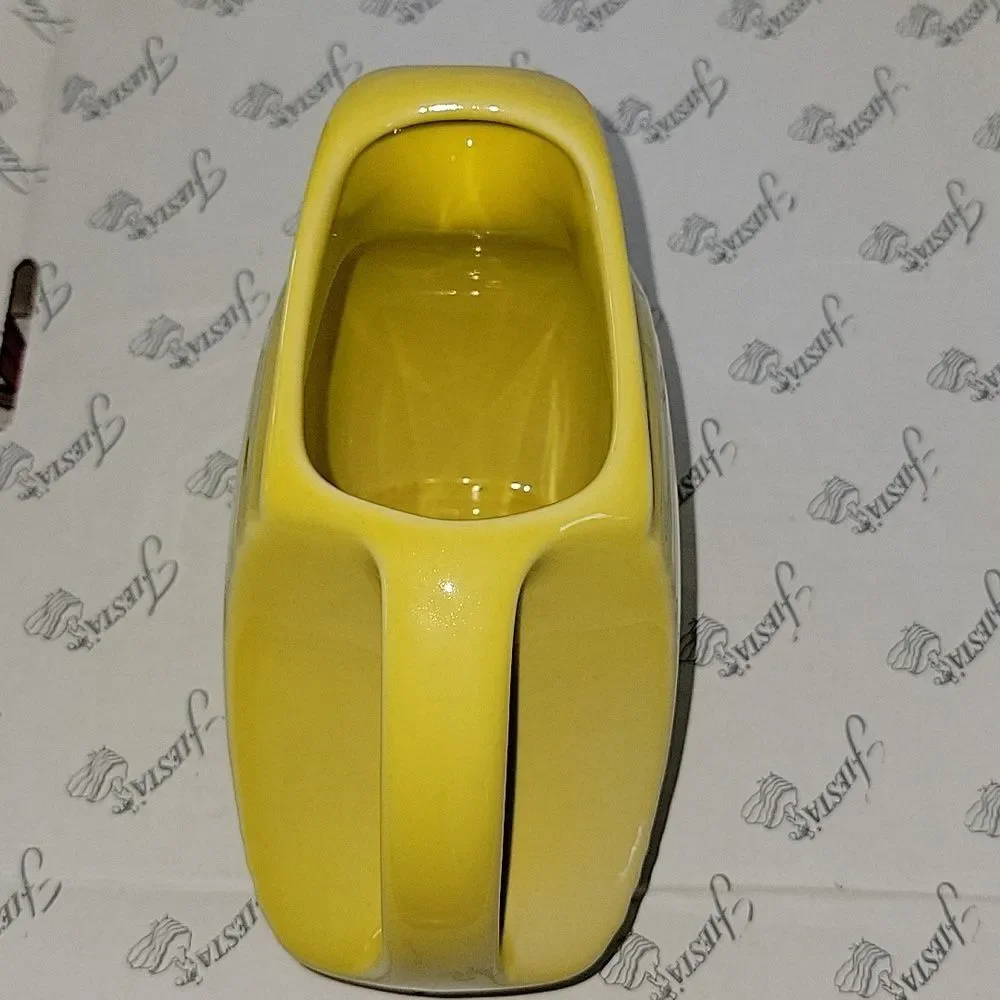 Fiestaware Fiesta Small Ceramic Pitcher Disk Container Dish Sunflower 28 Oz